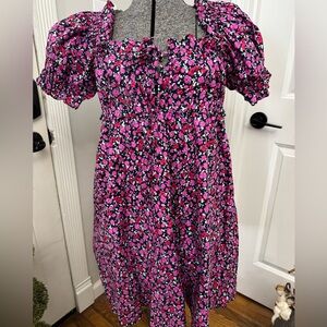 Women’s Buddy Love Ditzy Floral Dress with Smocking size Small